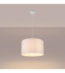 Sollux Lampa wisząca NOVA 40 biała SL.1404 Sollux Lampa wisząca NOVA 40 biała SL.1404