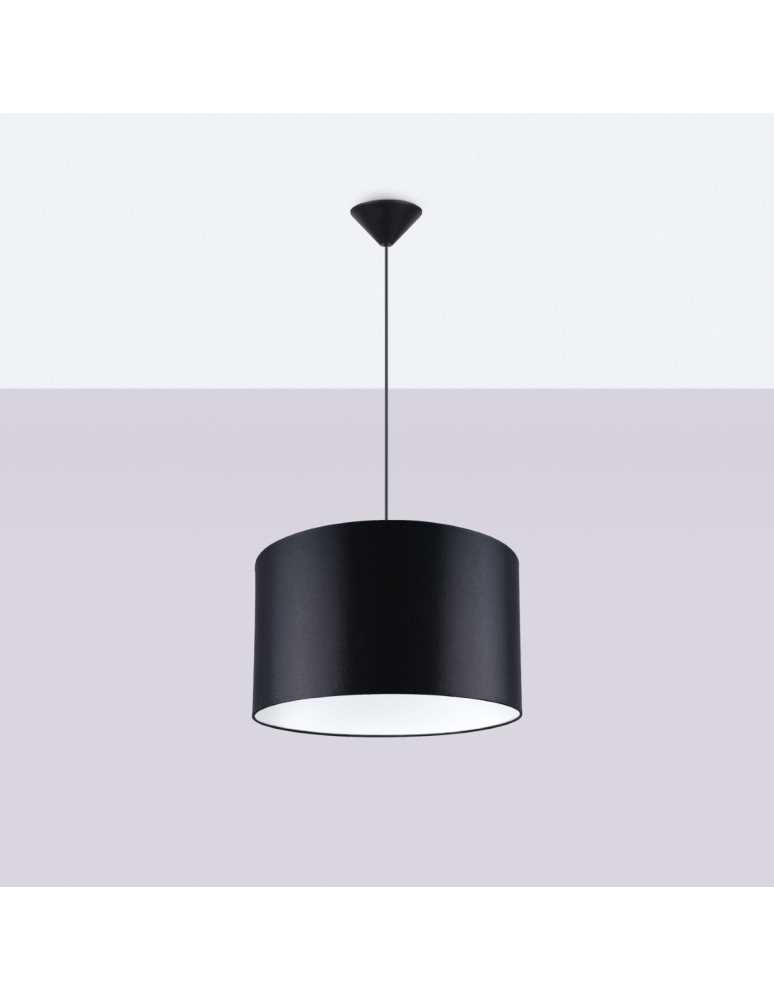 Sollux Lampa wisząca NOVA 40 czarna SL.1406 Sollux Lampa wisząca NOVA 40 czarna SL.1406