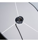 Sollux Lampa wisząca NOVA 40 czarna SL.1406 Sollux Lampa wisząca NOVA 40 czarna SL.1406