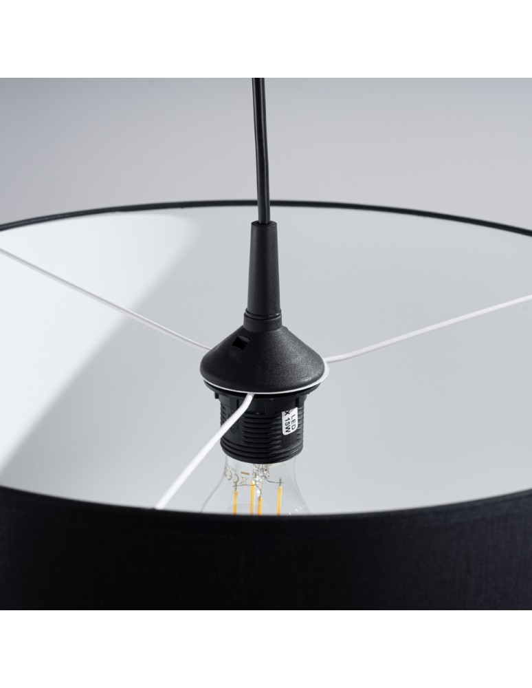 Sollux Lampa wisząca NOVA 40 czarna SL.1406 Sollux Lampa wisząca NOVA 40 czarna SL.1406