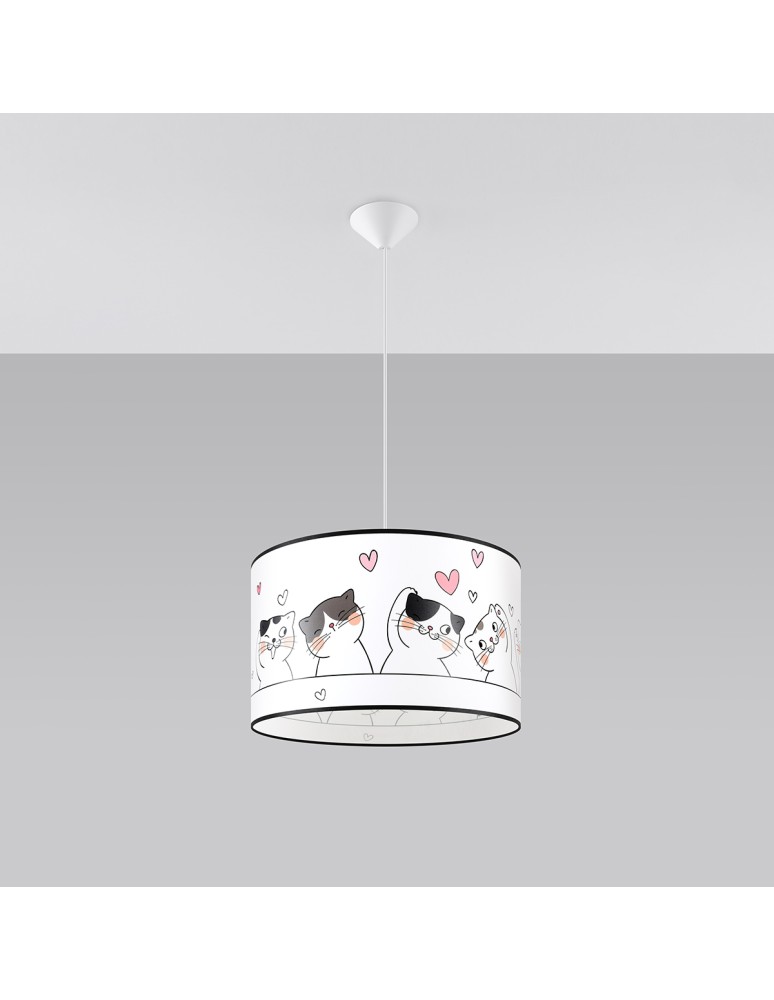 Sollux Lampa wisząca CAT 40 SL.1419 Sollux Lampa wisząca CAT 40 SL.1419