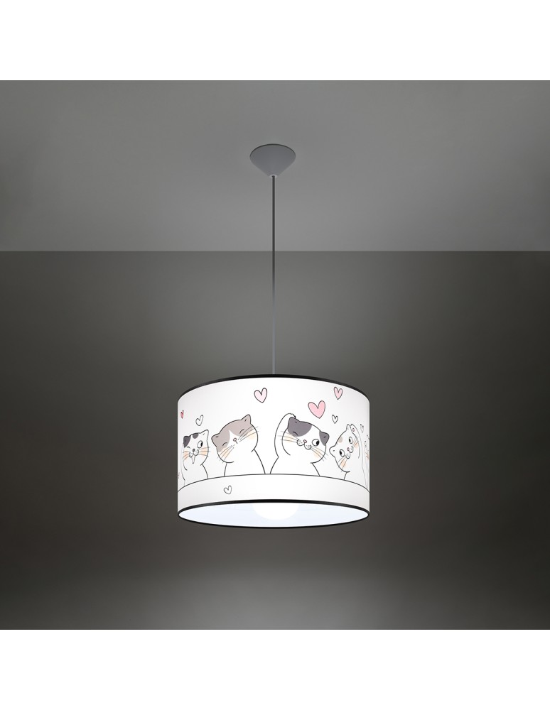 Sollux Lampa wisząca CAT 40 SL.1419 Sollux Lampa wisząca CAT 40 SL.1419