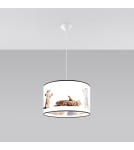 Lampy wiszące dziecięce - Sollux Lampa wisząca KITTY 40 SL.1421 - product 3