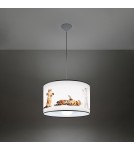 Lampy wiszące dziecięce - Sollux Lampa wisząca KITTY 40 SL.1421 - product 4