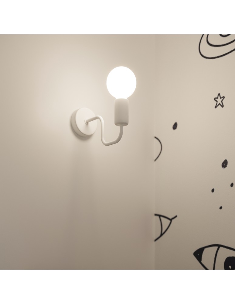Sollux Żyrandol VECTOR 8 biały SL.1444 Sollux Żyrandol VECTOR 8 biały SL.1444