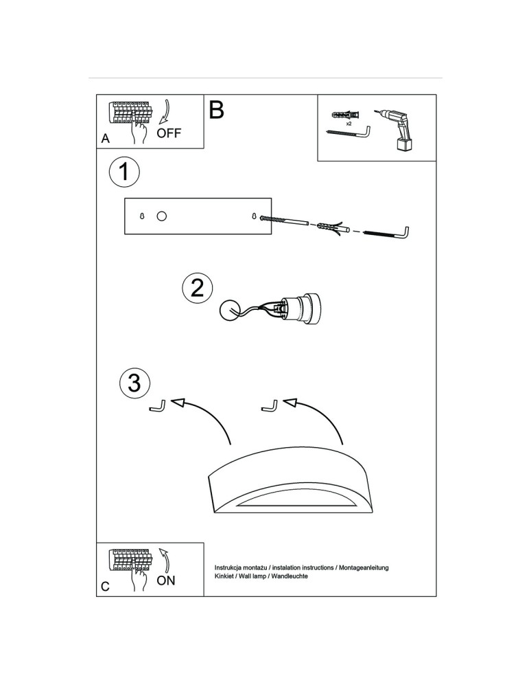 Sollux Kinkiet Ceramiczny ATENA 20 SL.1458