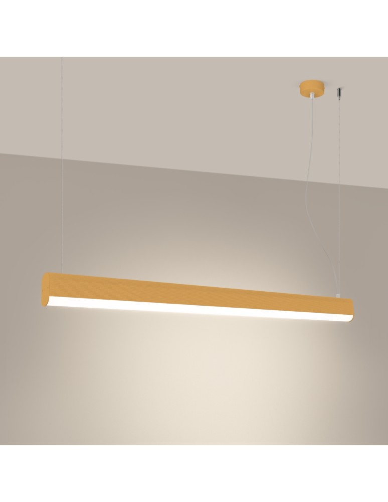 Thoro Lampa wisząca FARGE złota LED 3000K TH.295 Thoro Lampa wisząca FARGE złota LED 3000K TH.295