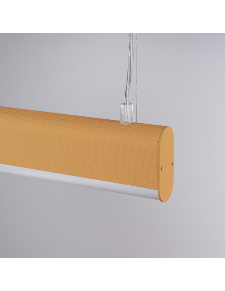 Thoro Lampa wisząca FARGE złota LED 3000K TH.295 Thoro Lampa wisząca FARGE złota LED 3000K TH.295