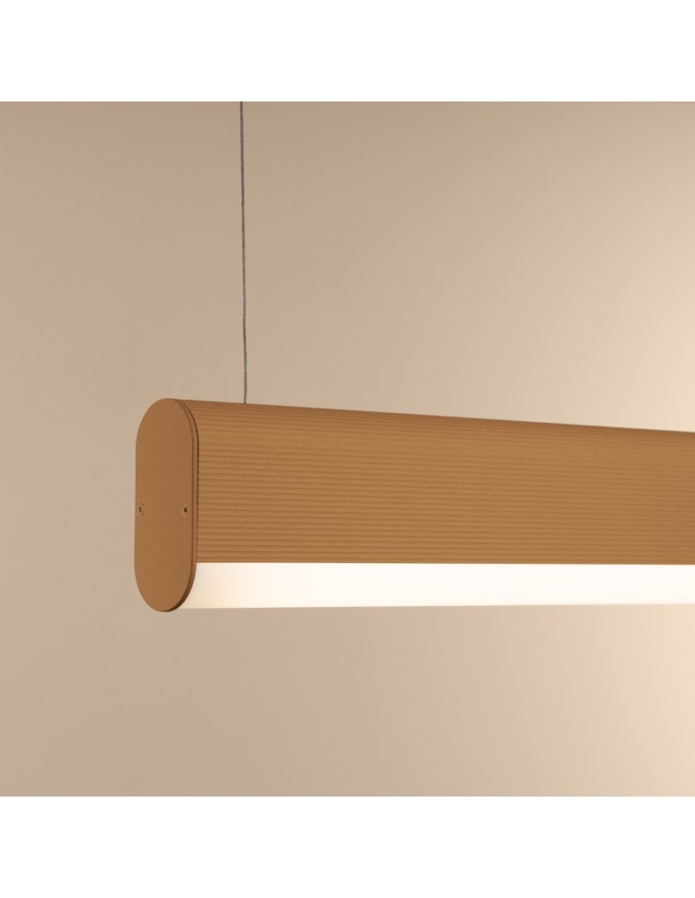 Thoro Lampa wisząca FARGE złota LED 3000K TH.295 Thoro Lampa wisząca FARGE złota LED 3000K TH.295