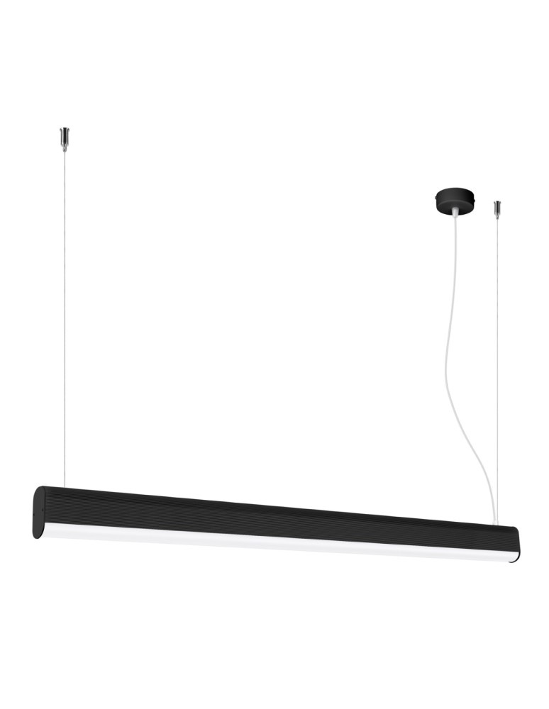 Thoro Lampa wisząca FARGE czarna LED 3000K TH.297 Thoro Lampa wisząca FARGE czarna LED 3000K TH.297