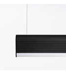 Thoro Lampa wisząca FARGE czarna LED 3000K TH.297 Thoro Lampa wisząca FARGE czarna LED 3000K TH.297