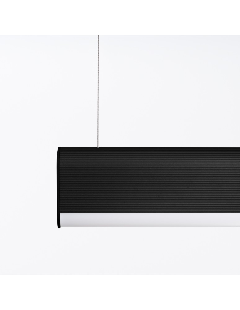 Thoro Lampa wisząca FARGE czarna LED 3000K TH.297 Thoro Lampa wisząca FARGE czarna LED 3000K TH.297