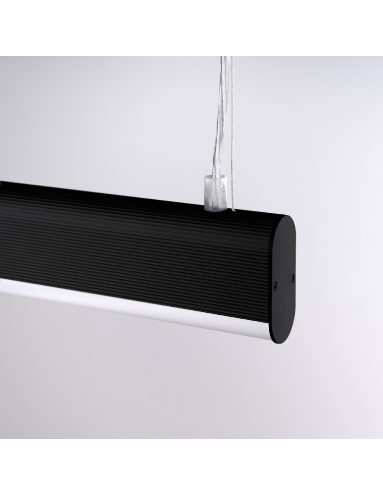 Thoro Lampa wisząca FARGE czarna LED 3000K TH.297 Thoro Lampa wisząca FARGE czarna LED 3000K TH.297