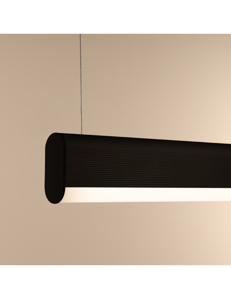 Thoro Lampa wisząca FARGE czarna LED 3000K TH.297 Thoro Lampa wisząca FARGE czarna LED 3000K TH.297