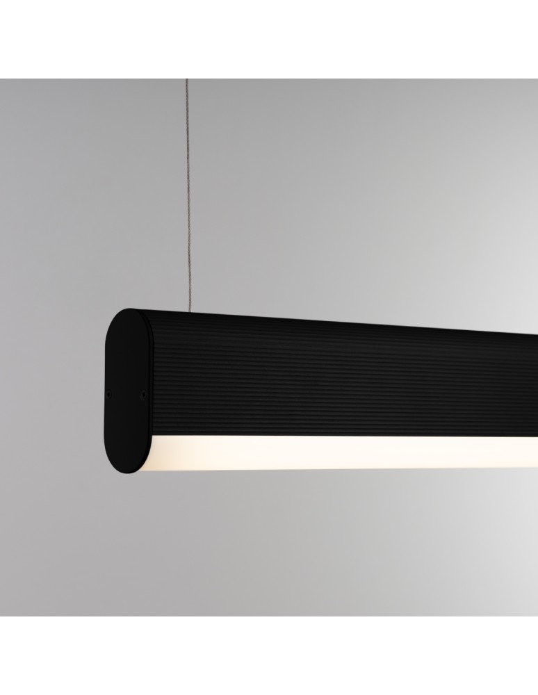 Thoro Lampa wisząca FARGE czarna LED 4000K TH.301
