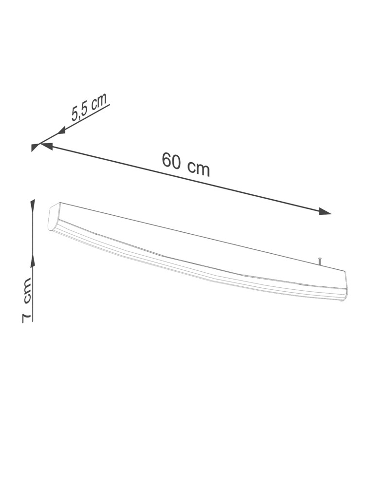 Thoro Kinkiet JORUN biały LED 3000K TH.310