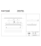 Maytoni Albatre Lampa ścienna LED 250lm 3000K Mosiądz MOD366WL-L14BS3K Maytoni Albatre Lampa ścienna LED 250lm 3000K Mosiądz MOD366WL-L14BS3K