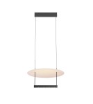Lampy wiszące designerskie - Maytoni Ambience Lampa wisząca LED 1000lm 3000K Czarny MOD280PL-L23B3K1 - product 1