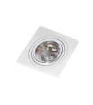 Lampy podtynkowe kierunkowe - Azzardo SIRO 1 WHITE 1xES111 Wpuszczana Biały AZ0768 - product 1