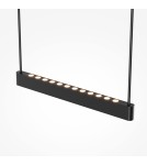 Lampy wiszące designerskie - Maytoni Ambience Lampa wisząca LED 1000lm 3000K Czarny MOD280PL-L23B3K1 - product 5
