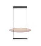 Maytoni Ambience Lampa wisząca LED 1400lm 3000K Czarny MOD280PL-L30B3K1 Maytoni Ambience Lampa wisząca LED 1400lm 3000K Czarny MOD280PL-L30B3K1
