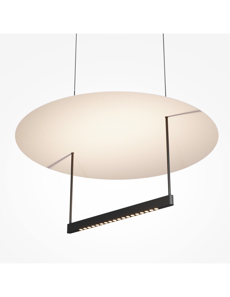 Maytoni Ambience Lampa wisząca LED 1400lm 3000K Czarny MOD280PL-L30B3K1 Maytoni Ambience Lampa wisząca LED 1400lm 3000K Czarny MOD280PL-L30B3K1