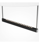 Maytoni Ambience Lampa wisząca LED 1400lm 3000K Czarny MOD280PL-L30B3K1 Maytoni Ambience Lampa wisząca LED 1400lm 3000K Czarny MOD280PL-L30B3K1