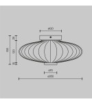 Kinkiety designerskie - Maytoni Amulet Lampa ścienna LED 360lm 3000K Złoty MOD555WL-L4G3K - product 2
