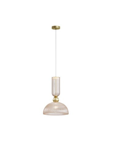 Maytoni Antic Lampa wisząca 1xE27, LED 510lm 2700K Złoto MOD302PL-01CG1