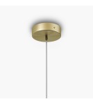 Lampy wiszące pojedyncze - Maytoni Antic Lampa wisząca 1xE27, LED 510lm 2700K Złoty MOD302PL-01GR1 - product 3