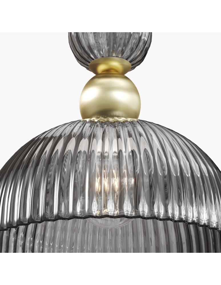 Maytoni Antic Lampa wisząca 1xE27, LED 510lm 2700K Złoty MOD302PL-01GR1