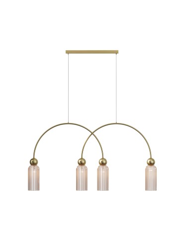 Maytoni Antic Lampa wisząca 4xE14 Złoto MOD302PL-04CG