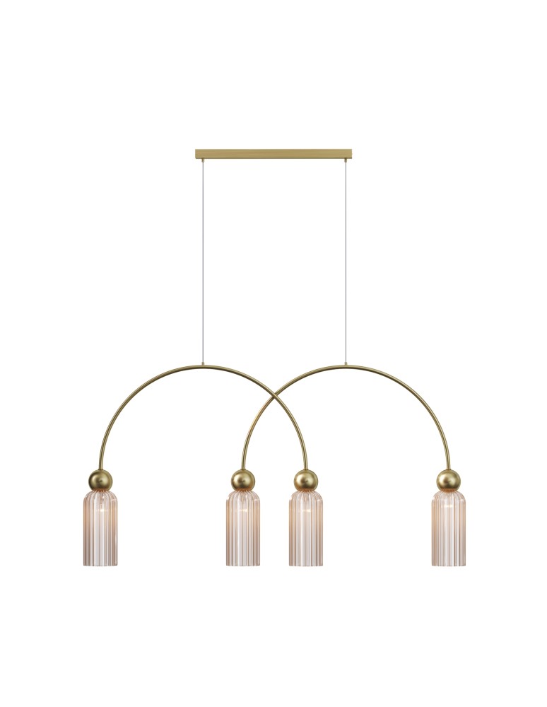 Maytoni Antic Lampa wisząca 4xE14 Złoto MOD302PL-04CG