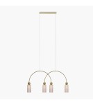 Lampy wiszące nad wyspę - Maytoni Antic Lampa wisząca 4xE14 Złoty MOD302PL-04CG - product 4