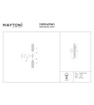 Maytoni Antic Lampa ścienna 2xG9 Złoto MOD302WL-02W1 Maytoni Antic Lampa ścienna 2xG9 Złoto MOD302WL-02W1