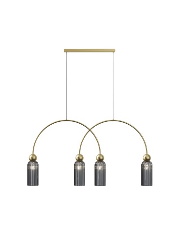 Maytoni Antic Lampa wisząca 4xE14 Złoto MOD302PL-04GR