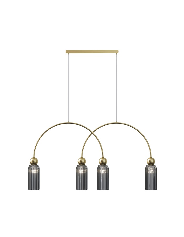 Maytoni Antic Lampa wisząca 4xE14 Złoto MOD302PL-04GR