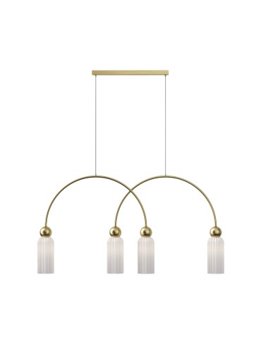Maytoni Antic Lampa wisząca 4xE14 Złoto MOD302PL-04W