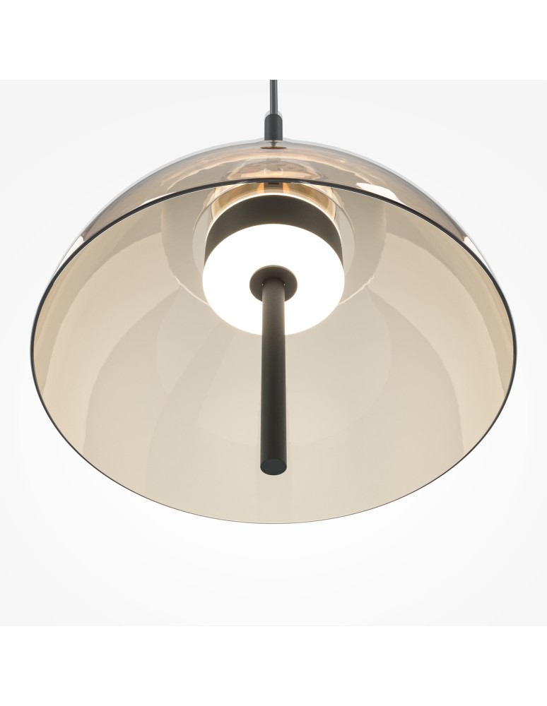 Maytoni Bangkok Lampa wisząca LED 1500lm 3000K Czarny MOD185PL-L12CG3K1 Maytoni Bangkok Lampa wisząca LED 1500lm 3000K Czarny MOD185PL-L12CG3K1