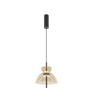 Maytoni Bangkok Lampa wisząca LED 1500lm 3000K Czarny MOD185PL-L12CG3K2 Maytoni Bangkok Lampa wisząca LED 1500lm 3000K Czarny MOD185PL-L12CG3K2