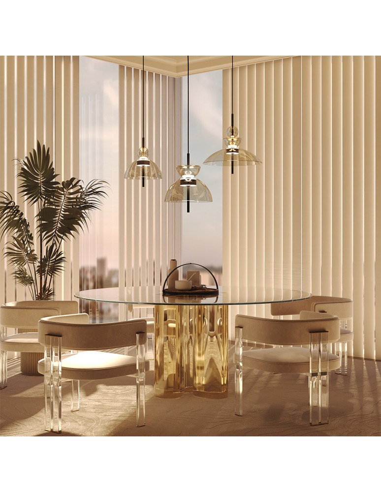 Maytoni Bangkok Lampa wisząca LED 1500lm 3000K Czarny MOD185PL-L12CG3K2 Maytoni Bangkok Lampa wisząca LED 1500lm 3000K Czarny MOD185PL-L12CG3K2