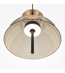 Maytoni Bangkok Lampa wisząca LED 1500lm 3000K Czarny MOD185PL-L12CG3K2 Maytoni Bangkok Lampa wisząca LED 1500lm 3000K Czarny MOD185PL-L12CG3K2