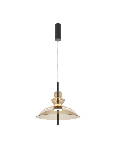 Maytoni Bangkok Lampa wisząca LED 1500lm 3000K Czarny MOD185PL-L12CG3K3