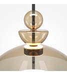 Maytoni Bangkok Lampa wisząca LED 1500lm 3000K Czarny MOD185PL-L12CG3K3 Maytoni Bangkok Lampa wisząca LED 1500lm 3000K Czarny MOD185PL-L12CG3K3