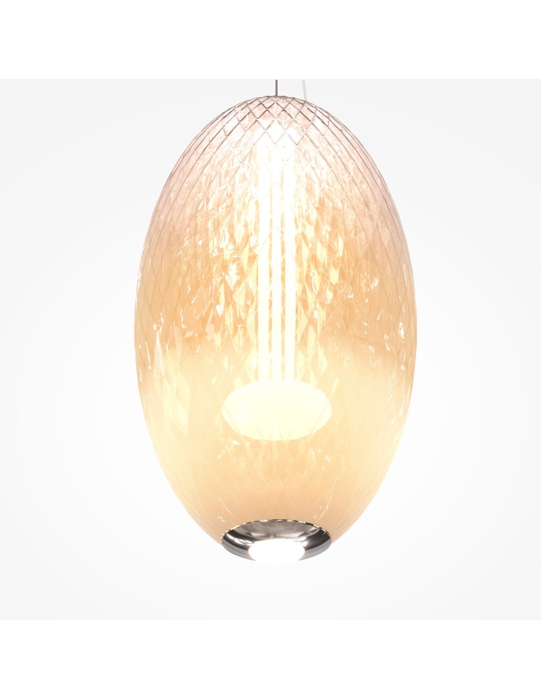 Maytoni Bruma Lampa wisząca LED 2500lm 2700K Chrom MOD397PL-L19CH2.7K Maytoni Bruma Lampa wisząca LED 2500lm 2700K Chrom MOD397PL-L19CH2.7K