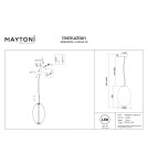Maytoni Bruma Lampa wisząca LED 2500lm 2700K Chrom MOD397PL-L19CH2.7K Maytoni Bruma Lampa wisząca LED 2500lm 2700K Chrom MOD397PL-L19CH2.7K