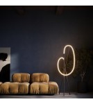 Maytoni Crochet Lampa podłogowa LED 2500lm 3000K Czarny MOD369FL-L36B3K Maytoni Crochet Lampa podłogowa LED 2500lm 3000K Czarny MOD369FL-L36B3K