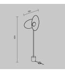 Lampy podłogowe - Maytoni Evolution Lampa podłogowa LED 350lm 3000K Czarny MOD396FL-L10W3K - product 2