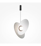 Lampy wiszące designerskie - Maytoni Evolution Lampa wisząca LED 500lm 3000K Czarny MOD396PL-L10W3K - product 5