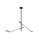 Maytoni Fad Lampa sufitowa LED 800lm 3000K Czarny MOD070CL-L15B3K1 Maytoni Fad Lampa sufitowa LED 800lm 3000K Czarny MOD070CL-L15B3K1